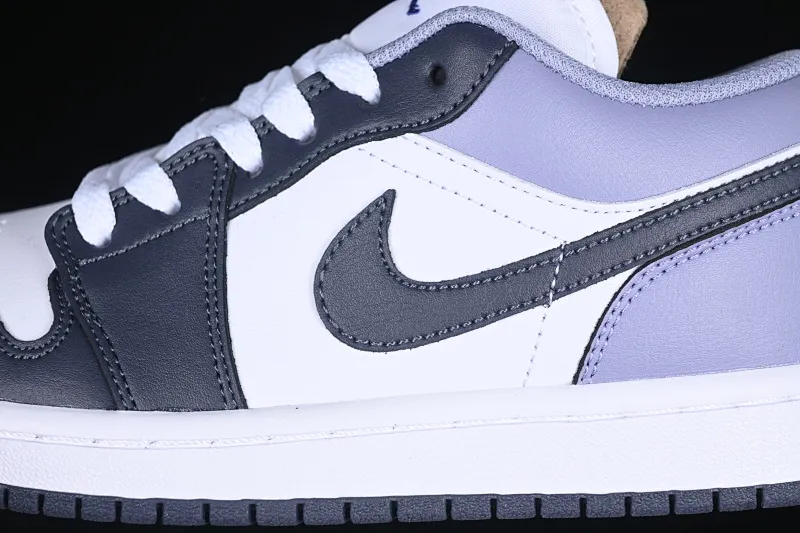 All categories Air Jordan Jordan series basketball shoes Air Jordan 1 Low Air Jordan 1 Low AJ1 Joe 1 haze purple low-top cultural casual sneakers 553558-145